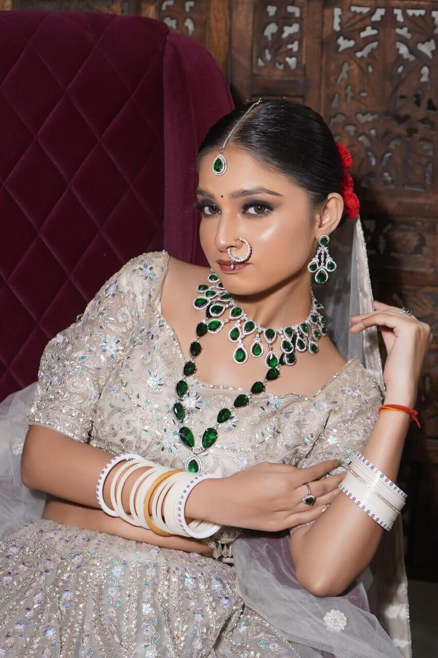 Bridal makeup and hair styling by Richa